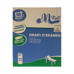 Drap d'examen carton x 12 150 formats 50 x 35